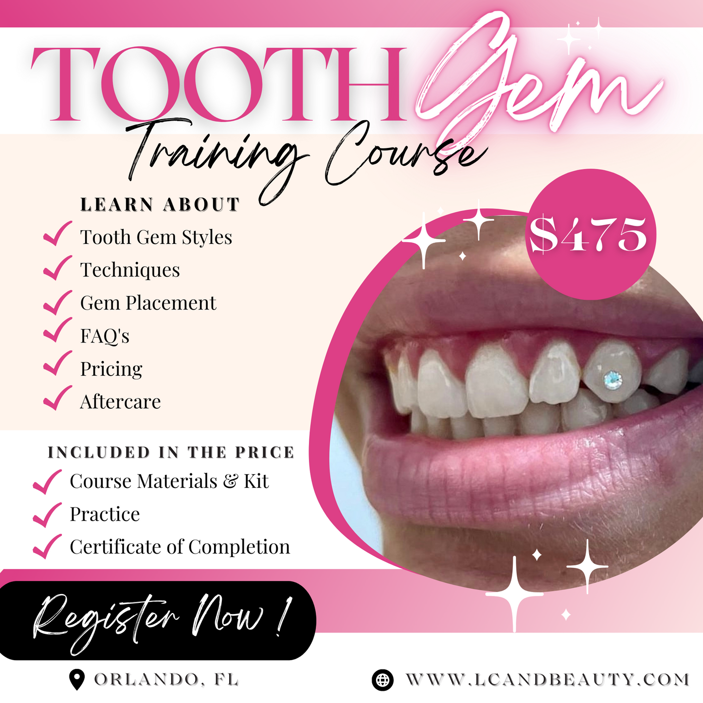 Tooth Gem Training w/ A Kit