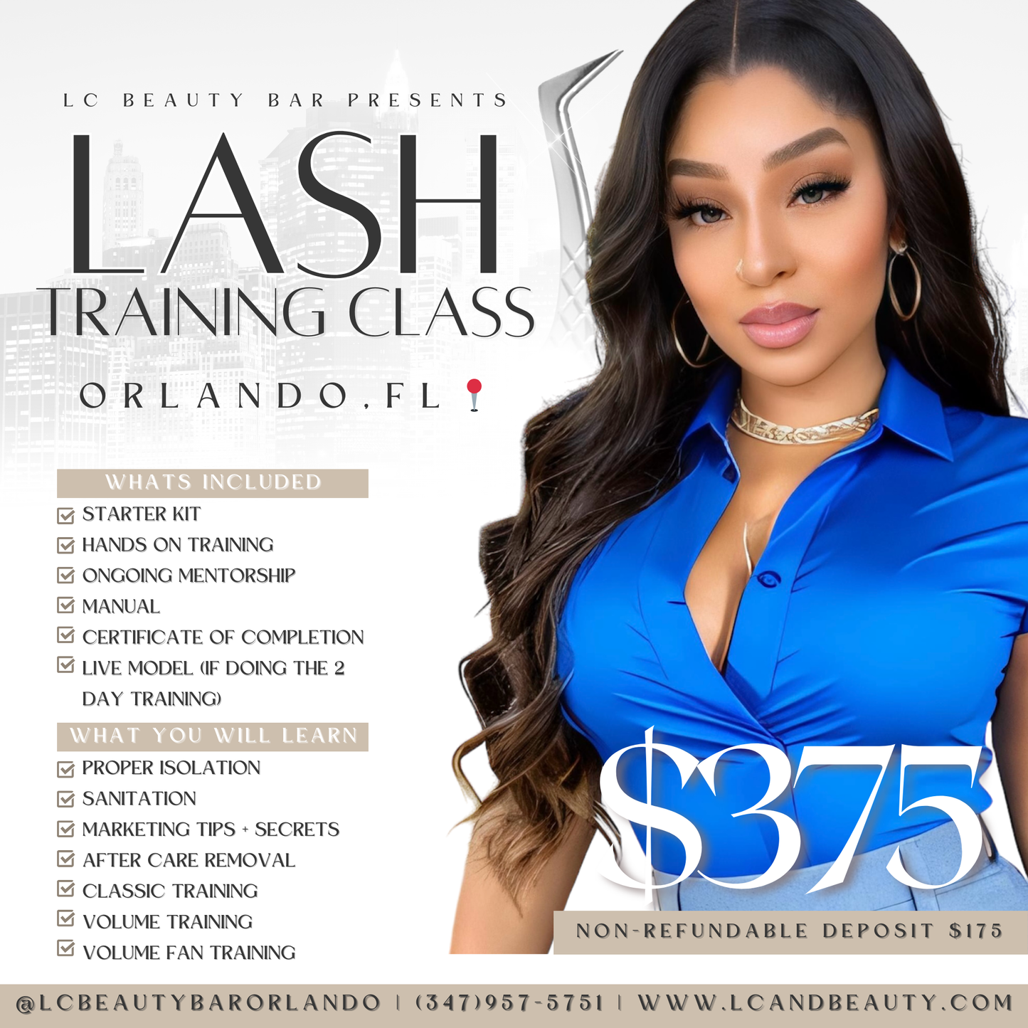 Summer Lash Training Special!